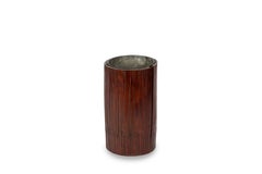 Japanese Ikebana or hanakago basket in wicker and bamboo