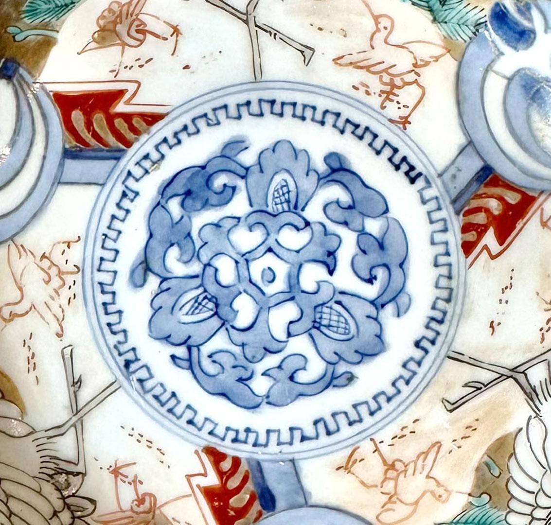 Japanische Imari-Schale im Zustand „Gut“ im Angebot in Tampa, FL