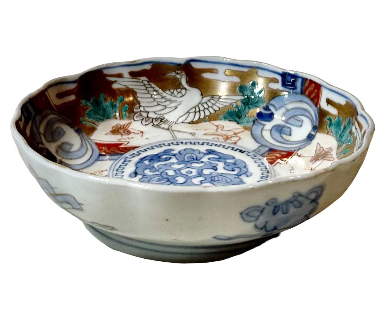Japanische Imari-Schale (Spätes 19. Jahrhundert) im Angebot