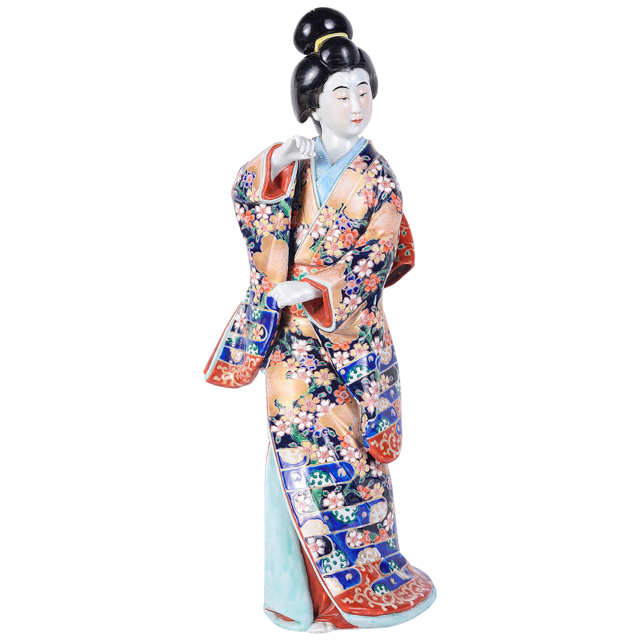 Japanese Imari Geisha, Early 20th Century
