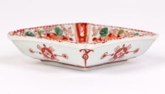 Japanese Imari Hand Painted Porcelain Pin Dish