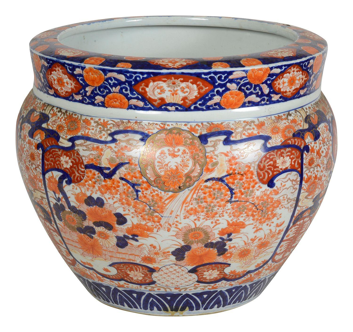 Giardiniera Imari giapponese, XIX secolo In condizioni buone in vendita a Brighton, Sussex