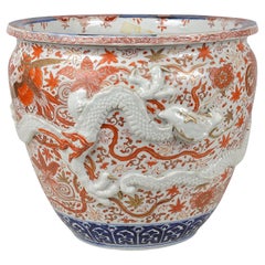 Japanese Imari Jardiniere, 19th century.