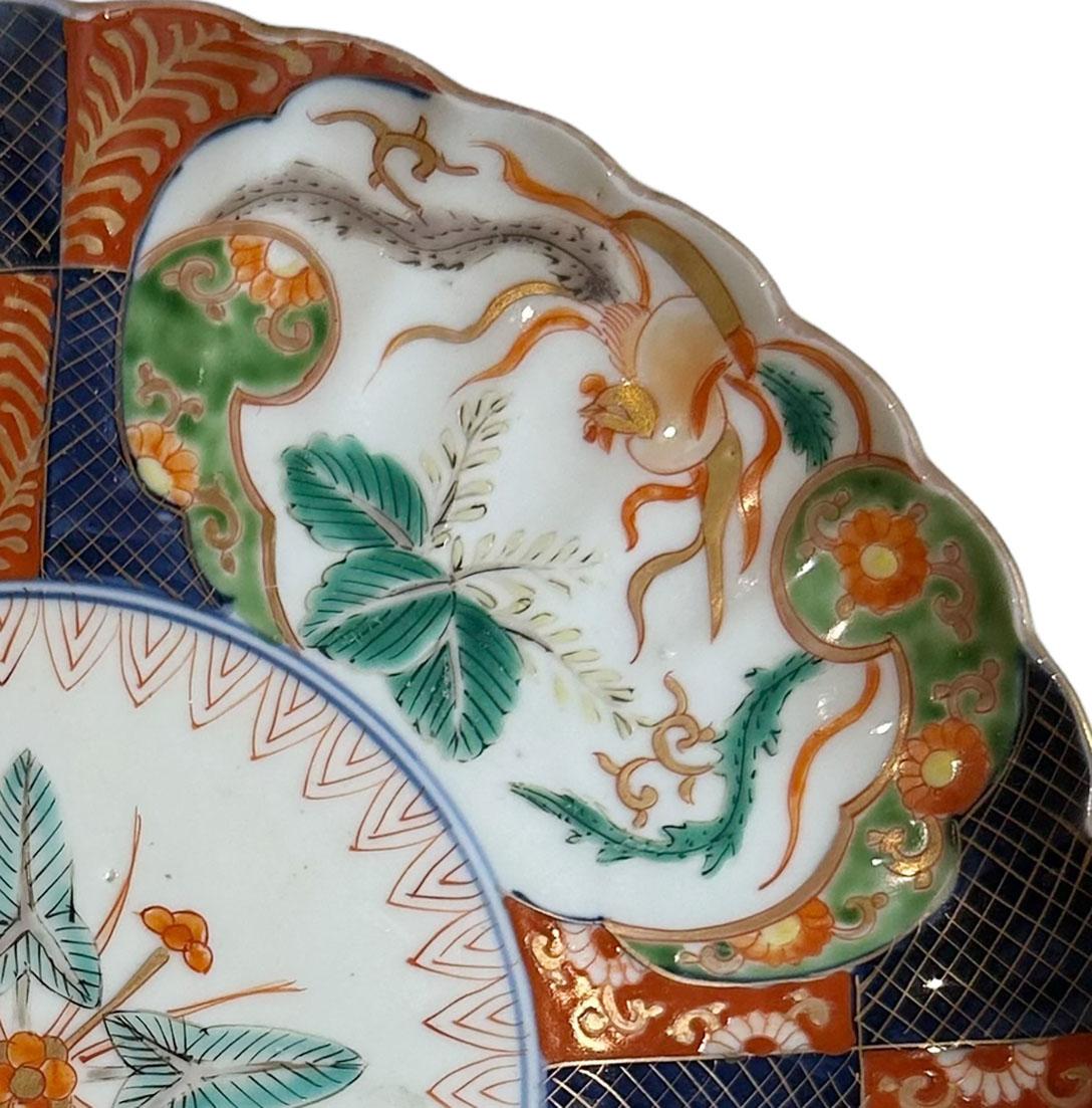 Japanese Imari Plate In Good Condition In Tampa, FL