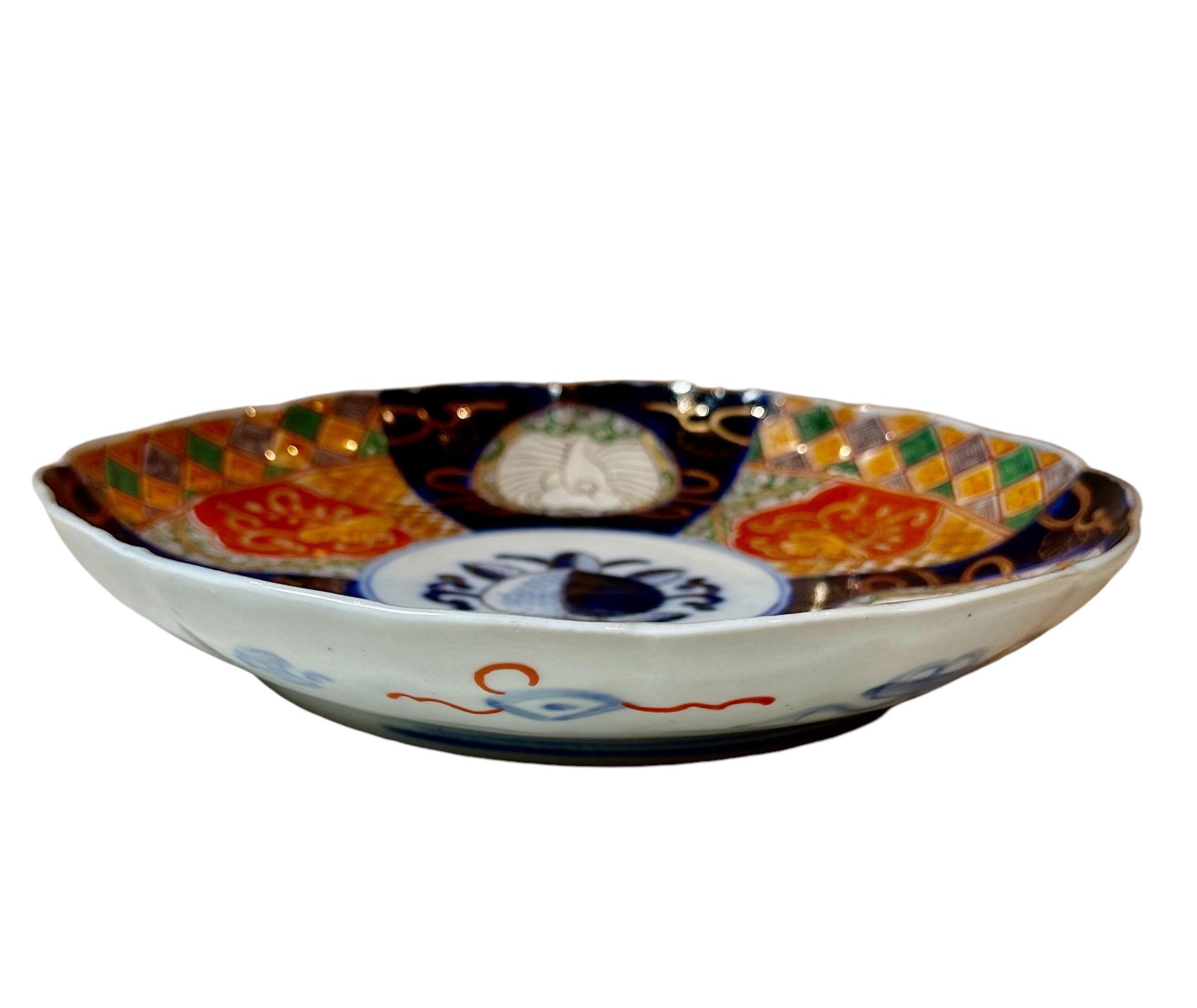 Japanese Imari Plate In Good Condition In Tampa, FL