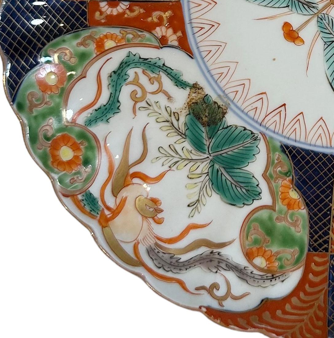 Porcelain Japanese Imari Plate