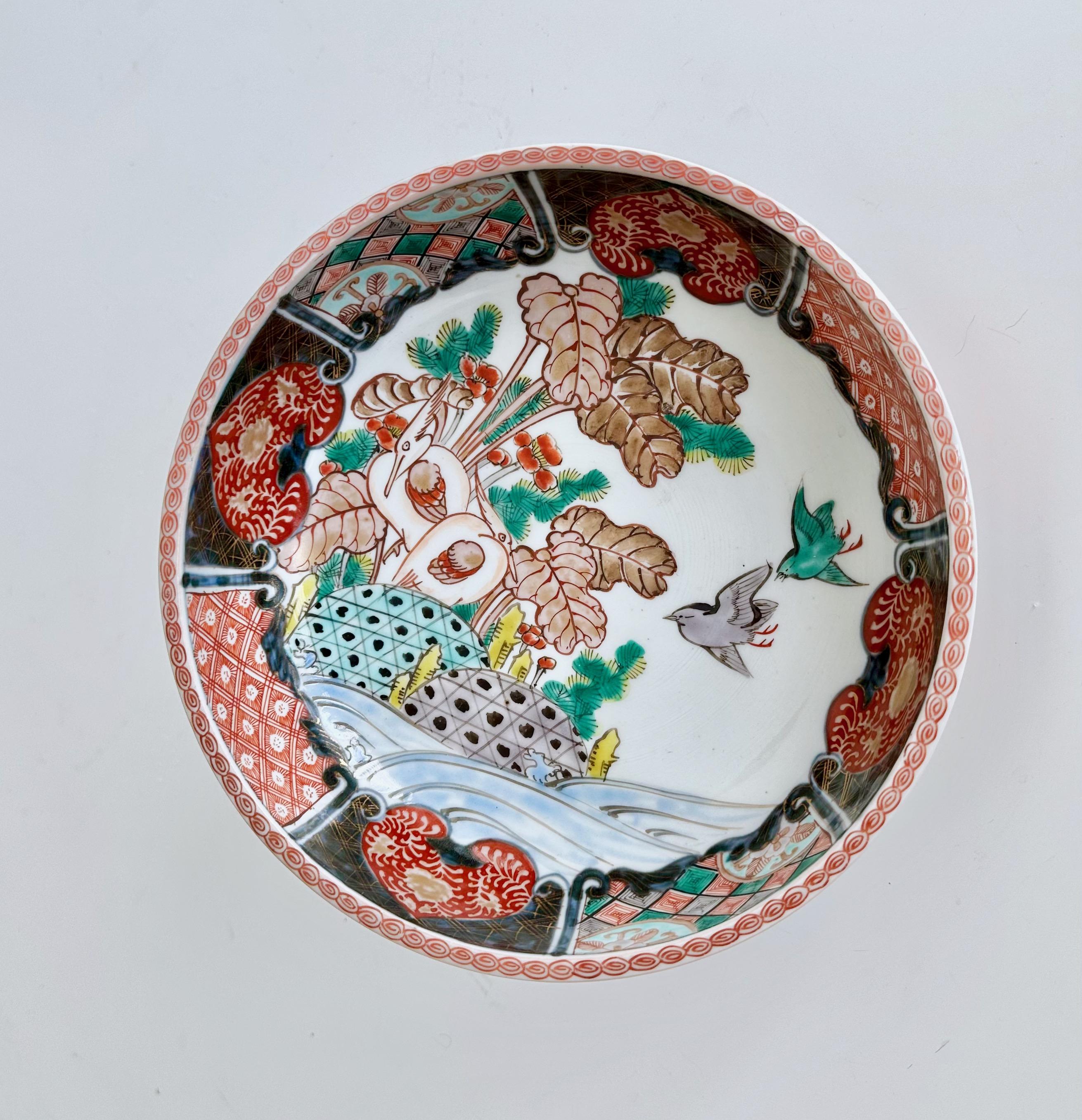 Japanische Imari Porcelain Schale im Angebot 8
