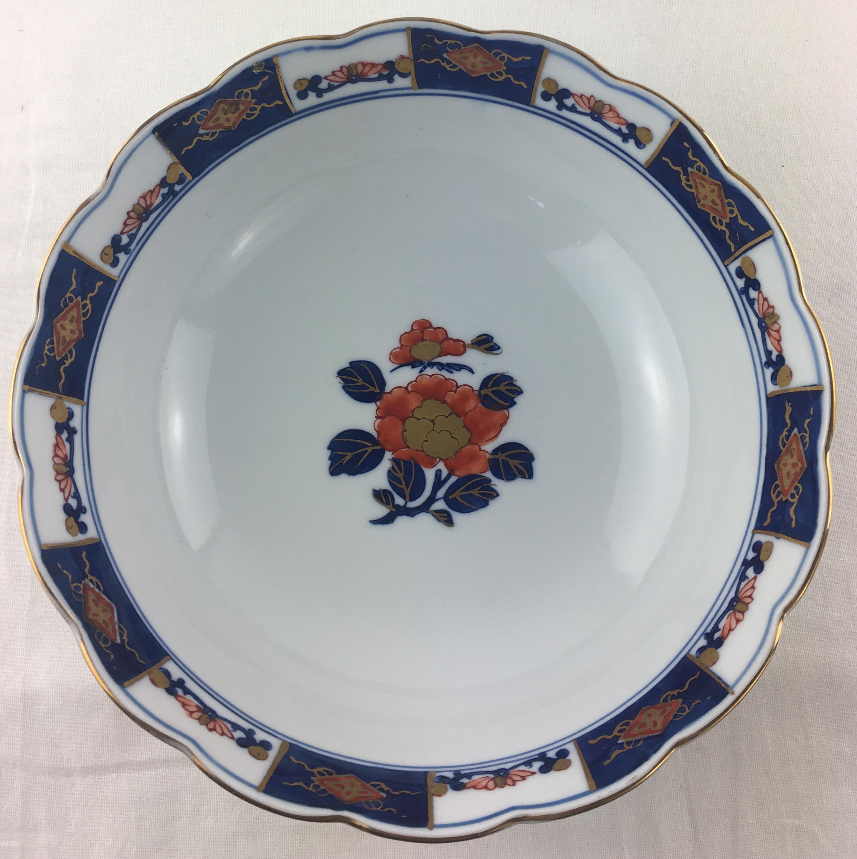 Meiji Ciotola in porcellana giapponese Imari Porcelain in vendita