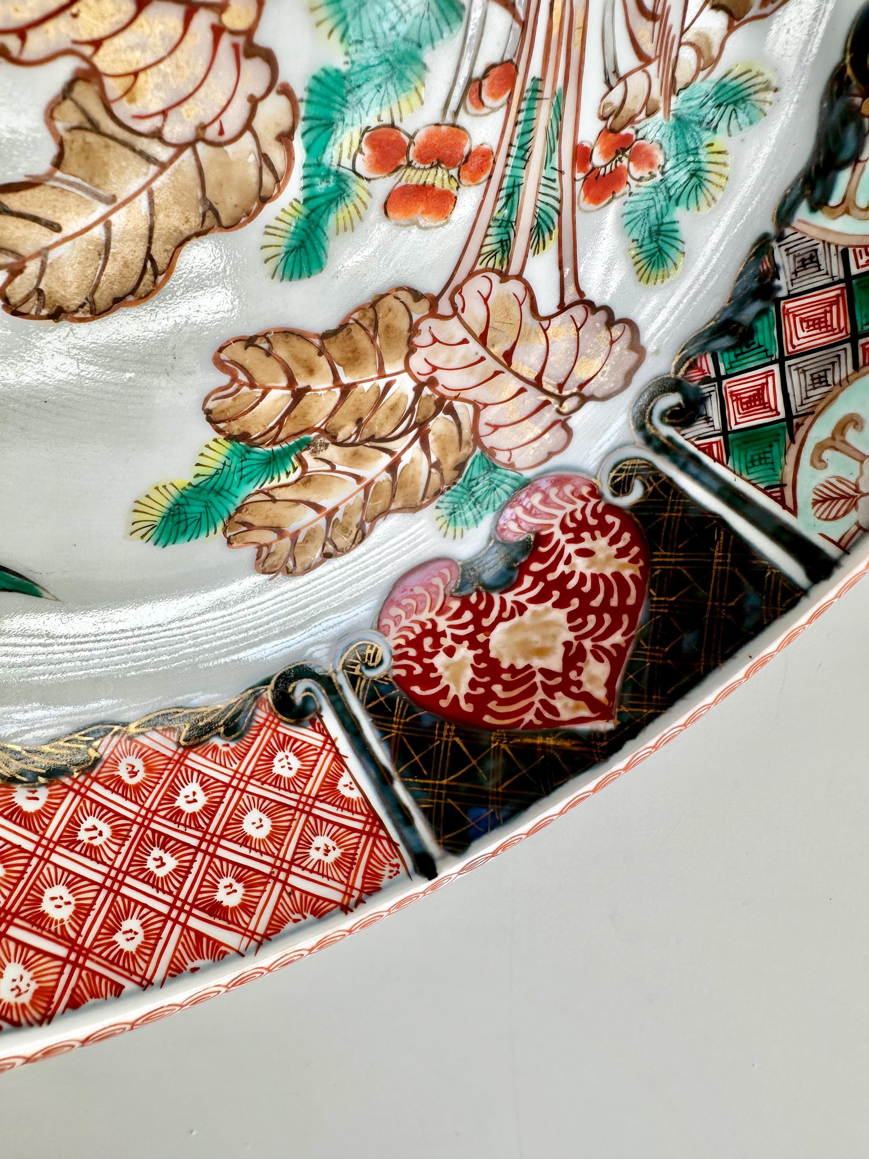 Japanische Imari Porcelain Schale im Angebot 2