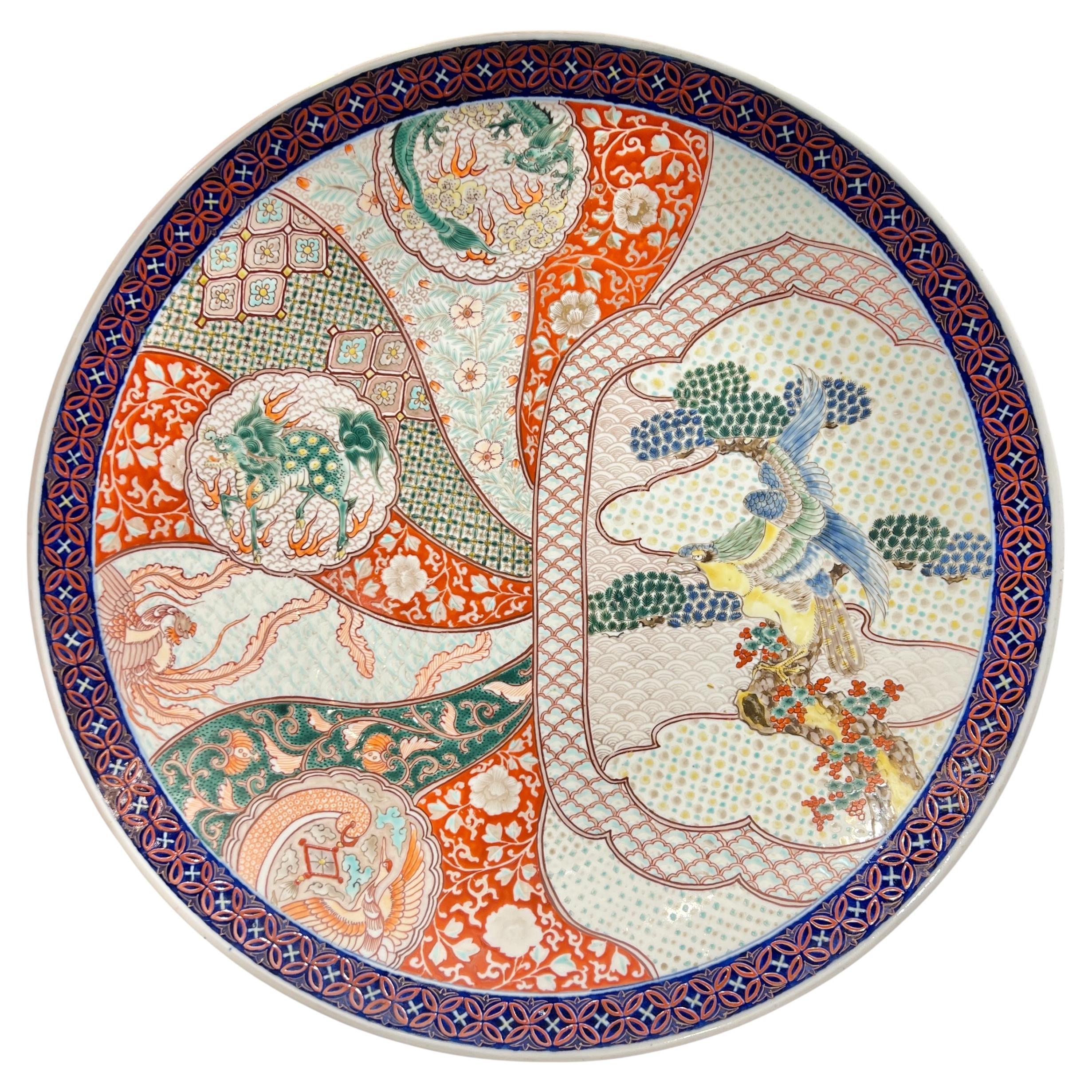 Japanese Imari Porcelain Charger