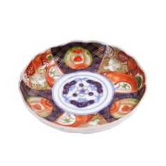 Japanese Imari porcelain footed saucer, c. 1800’s