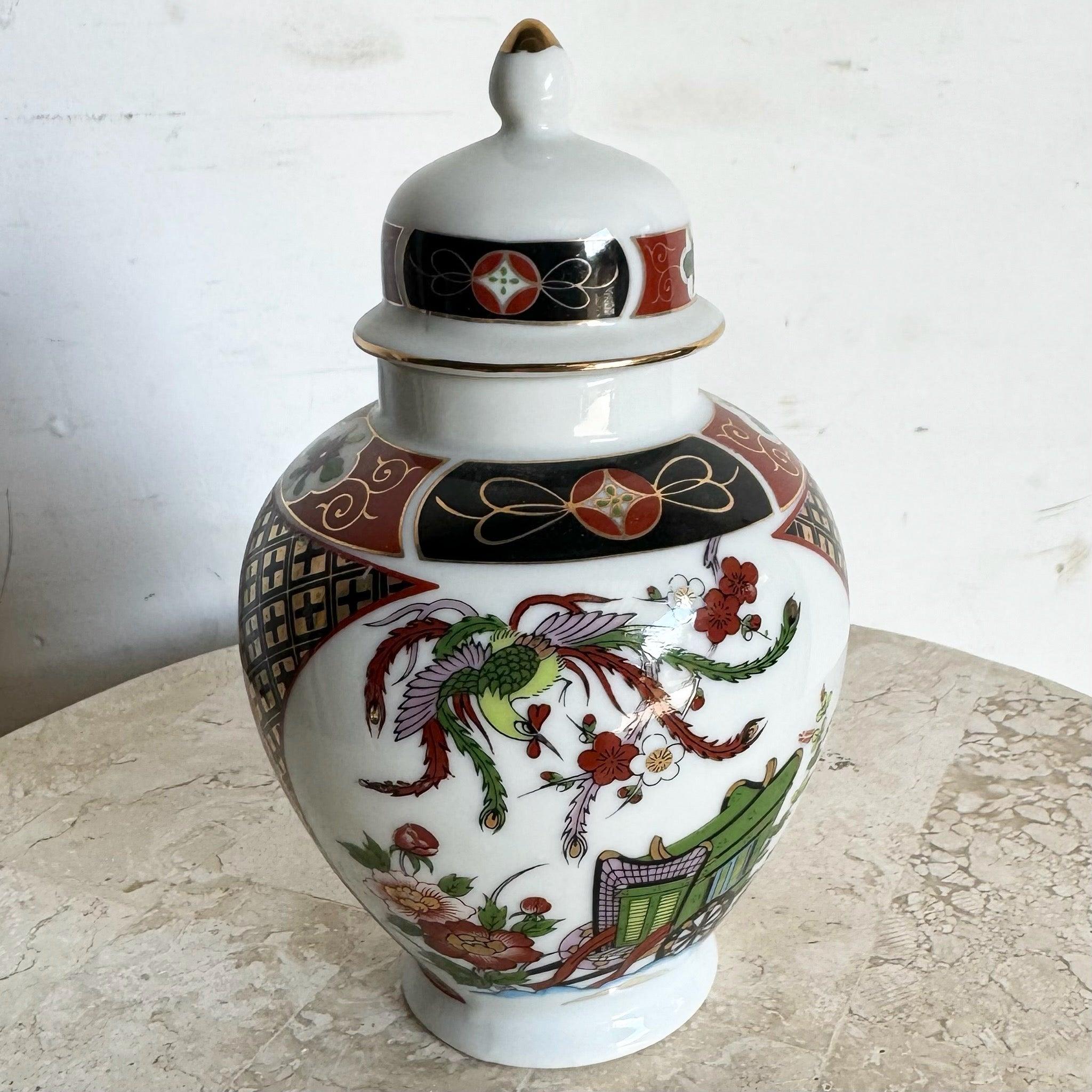 Vasetto di zenzero in porcellana giapponese Imari Porcelain in vendita 1