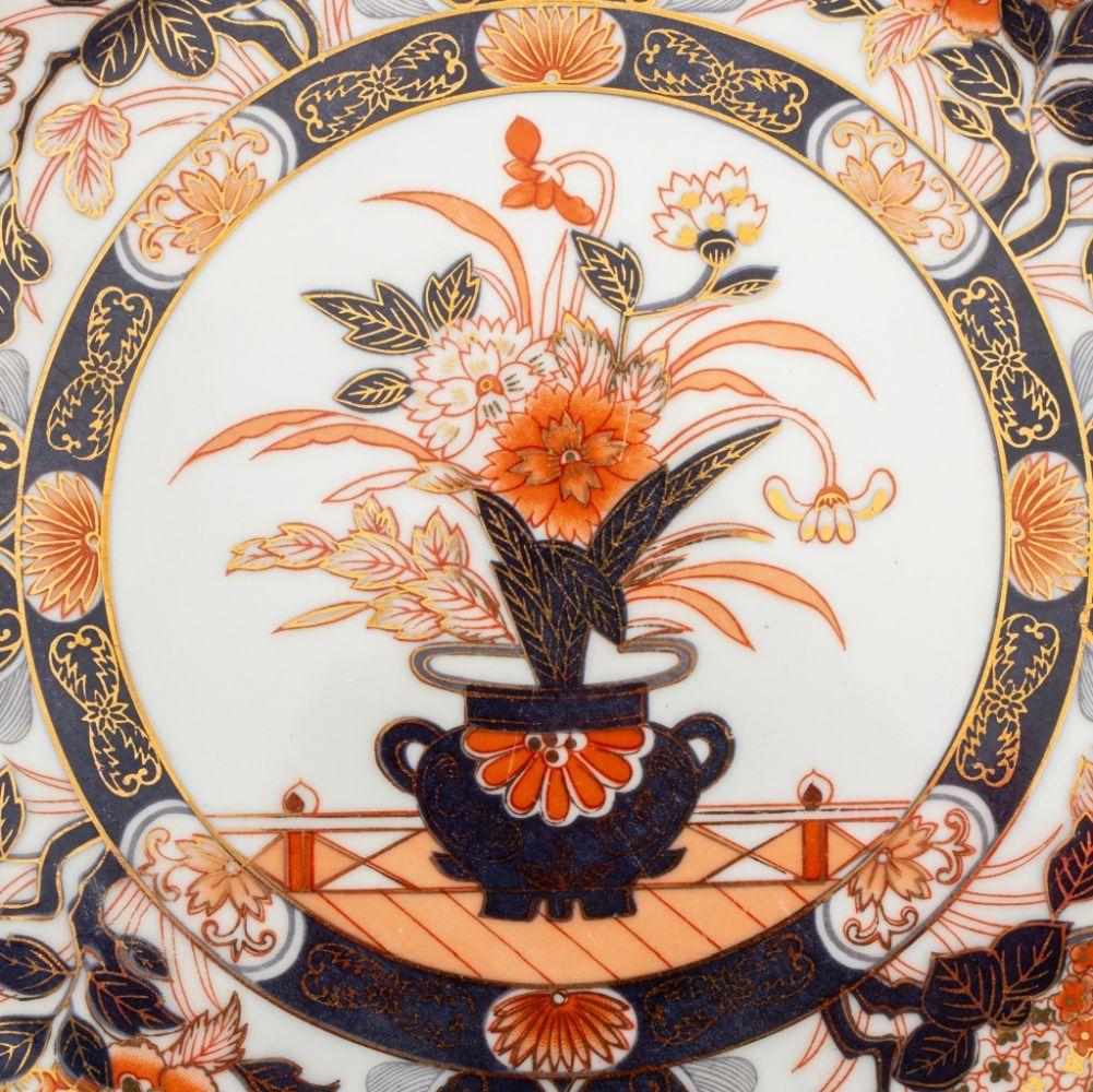20th Century Japanese Imari Porcelain Plates, 4 For Sale