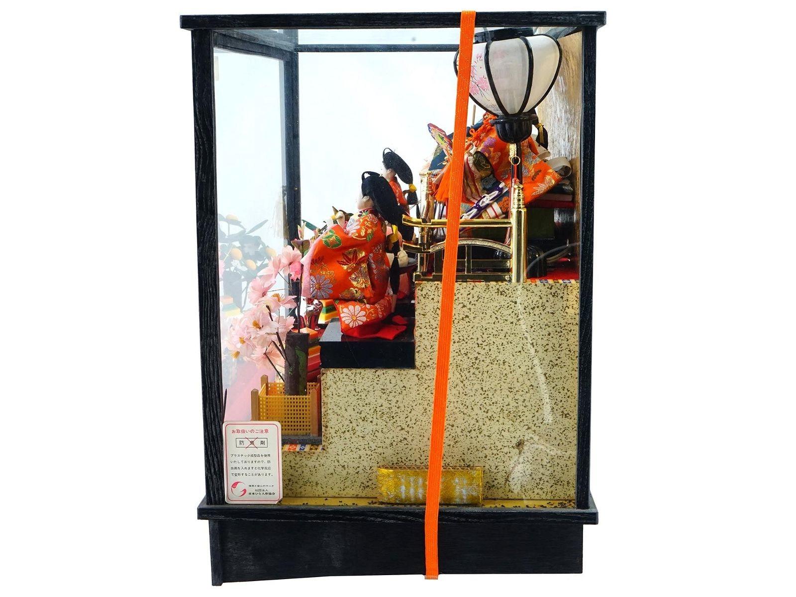 Hinamatsuri Doll Diorama, japanische kaiserliche Krönung, Hinamatsuri im Angebot 5