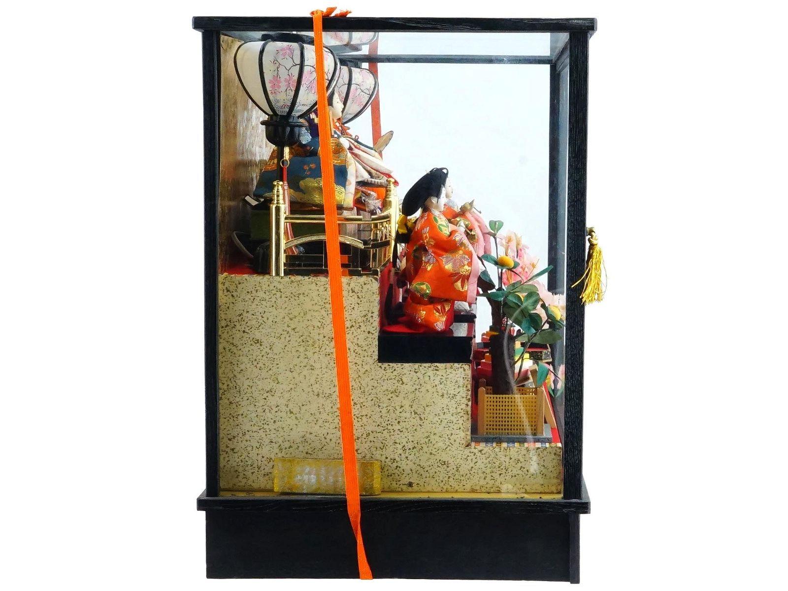 Japanese Imperial Coronation Hinamatsuri Doll Diorama For Sale 7