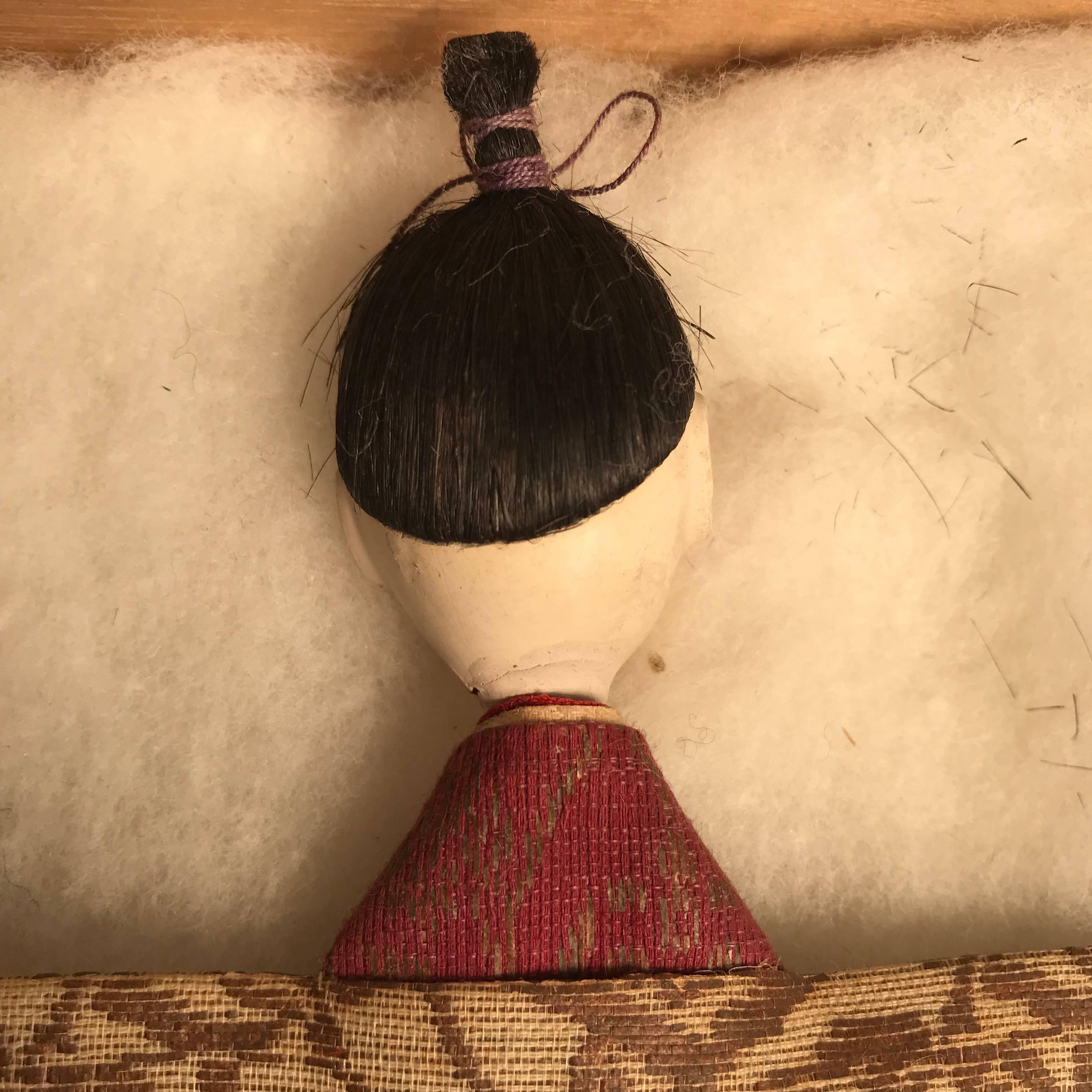 Japanese Imperial Pair Dolls 1840 For Sale 5