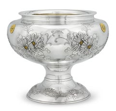 Japanese Imperial Silver Bowl