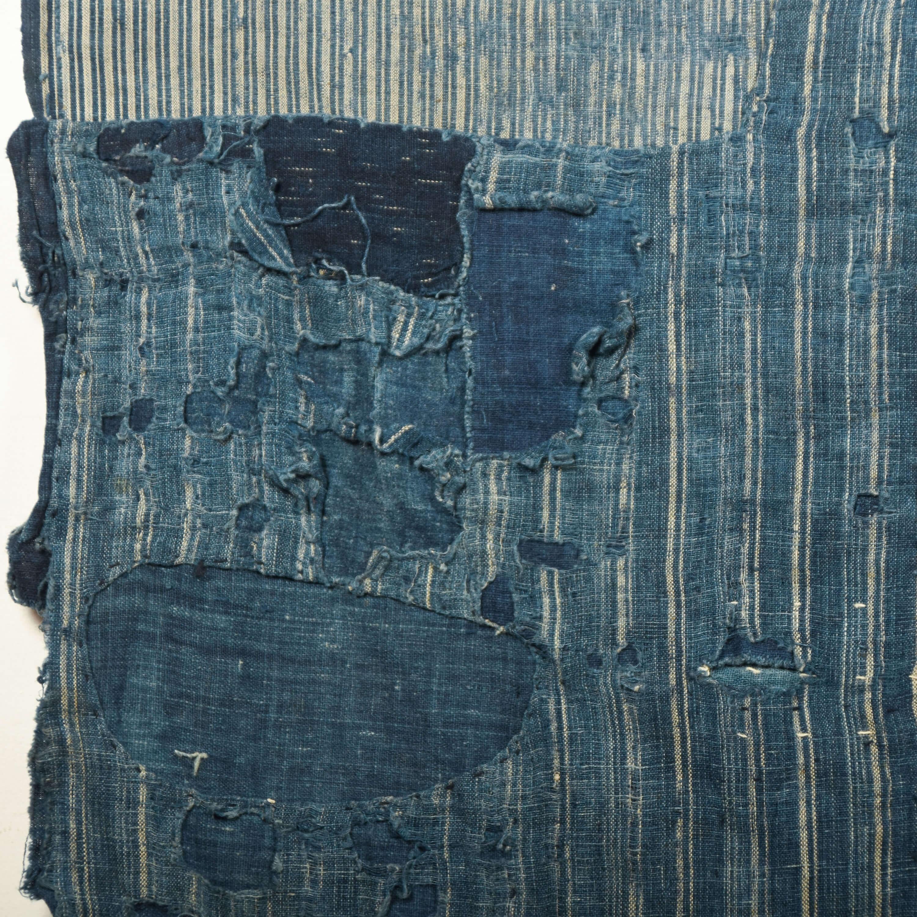 Japanese Indigo Boro Futon Cover 3