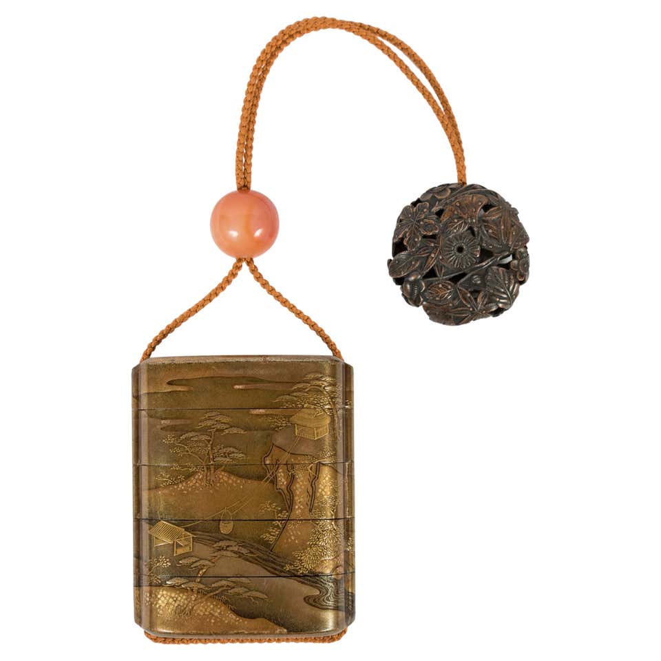 Japanese Inro - 68 For Sale on 1stDibs | japanese inro for sale, inro ...