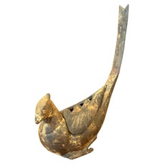 Japanese Iron Bird Incense Burner