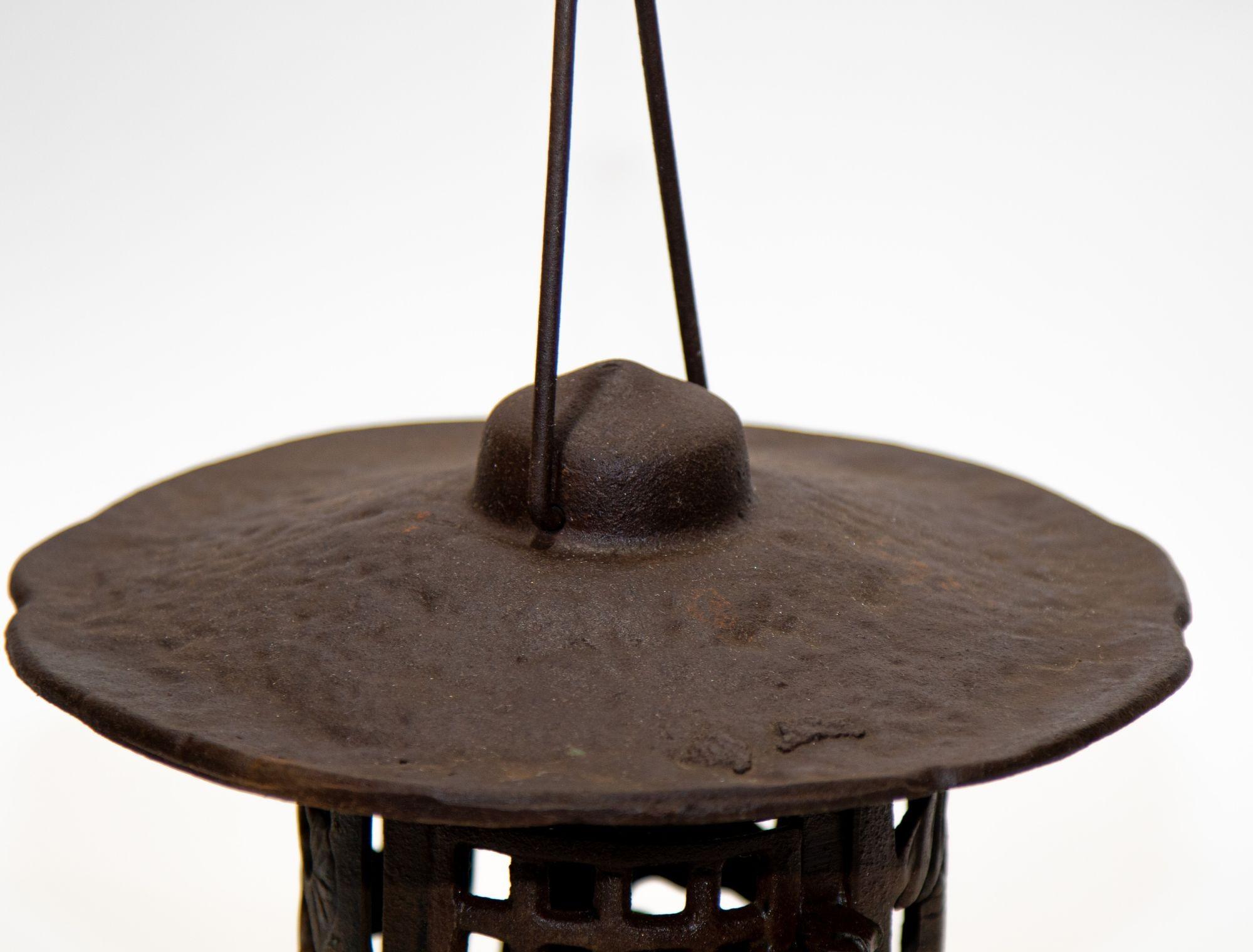 japanese cast iron lantern