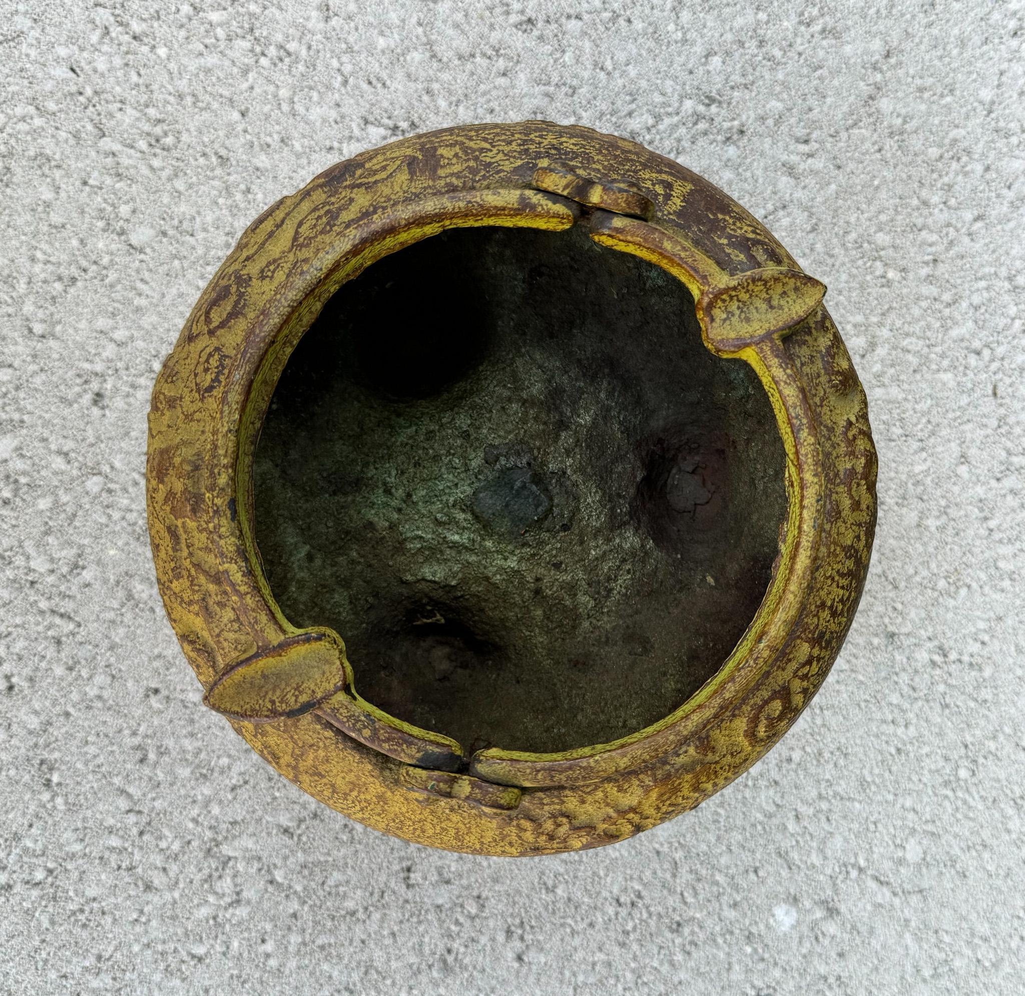 Japanese Iron Tripod Bowl, Japan, 1950's For Sale 5