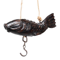 Japanese Jizai Kagi Fish Carving, C. 1850