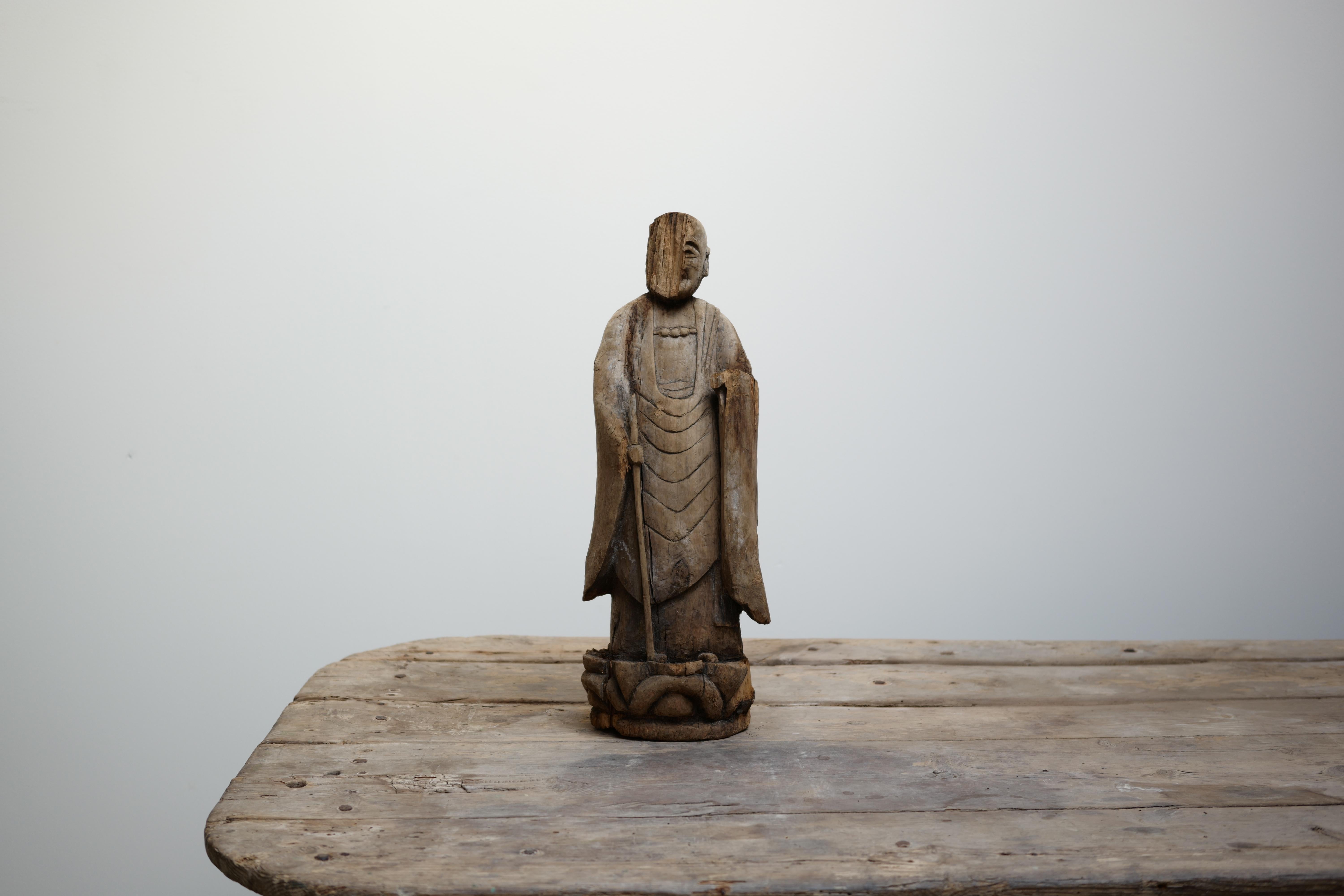 Item No.

Late 19th century / Japan
Size W470 D430 H360

A Japanese Jizo Bodhisattva statue from late 19th century. 

  