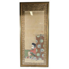 Japanisches Kakemono, 19. Jahrhundert
