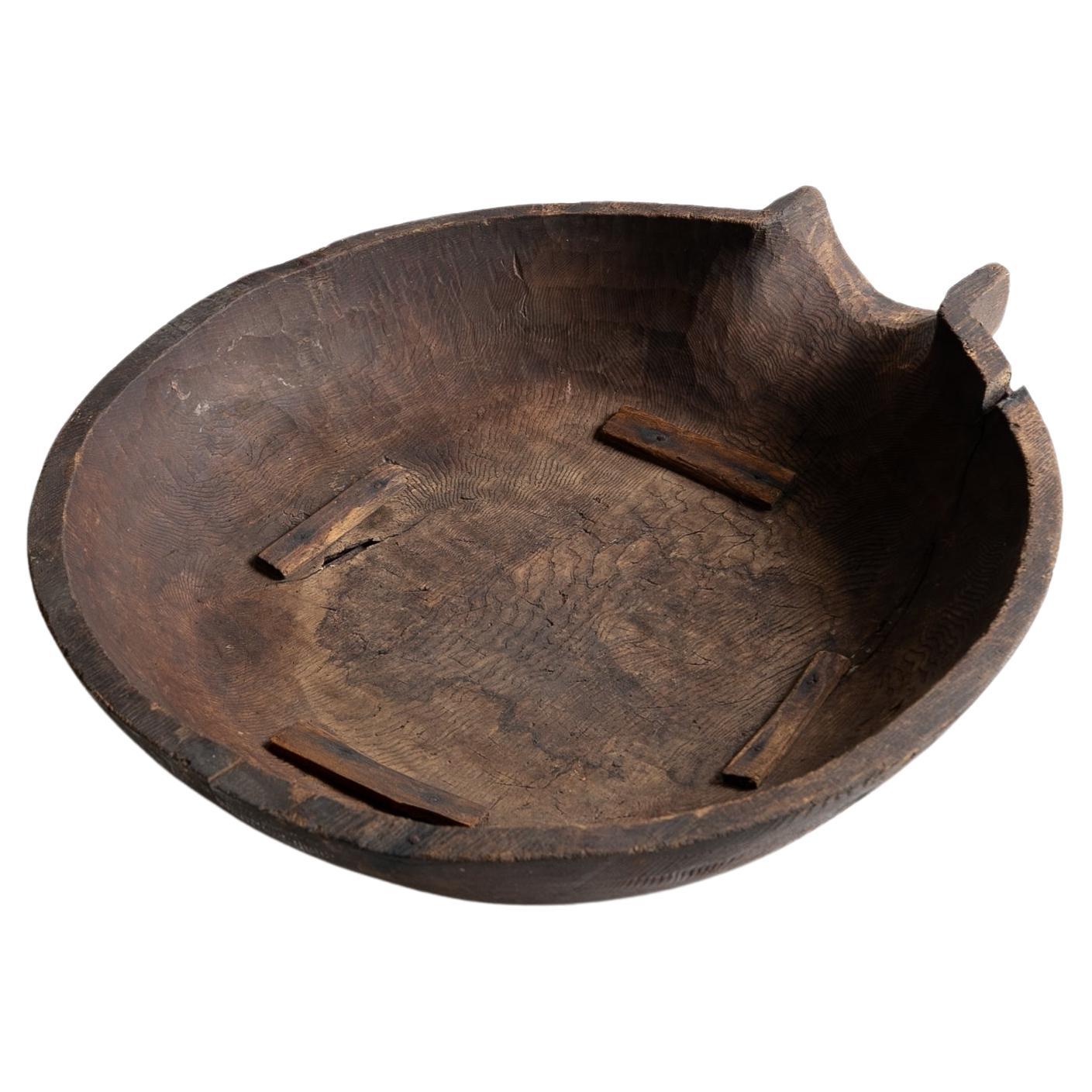 Japanese Katakuch Wood bowl / Mingei Wabisabi