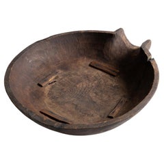 Vintage Japanese Katakuch Wood bowl / Mingei Wabisabi