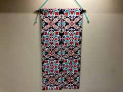 Japanese Kimono Art / Kimono Tapestry, Large Flower(KC34-AB)