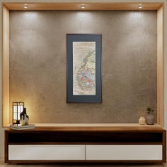 Japanese Kimono Art / Kimono Wall Art, the Queen of Peacocks