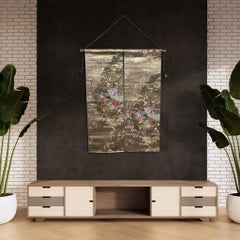 Japanese Kimono Art / Tapestry, the Queen of Peacocks