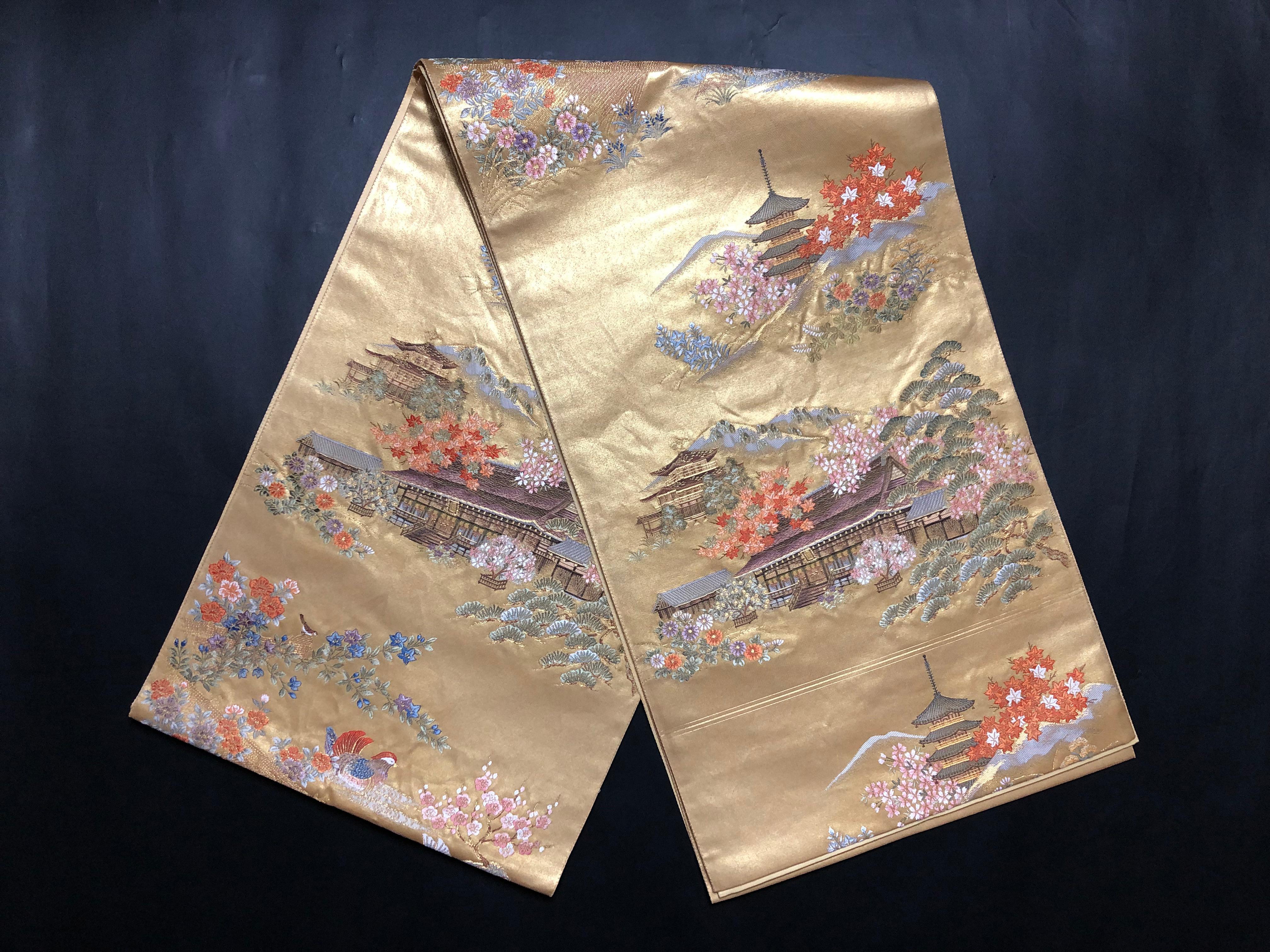 Japanese Kimono Obi 