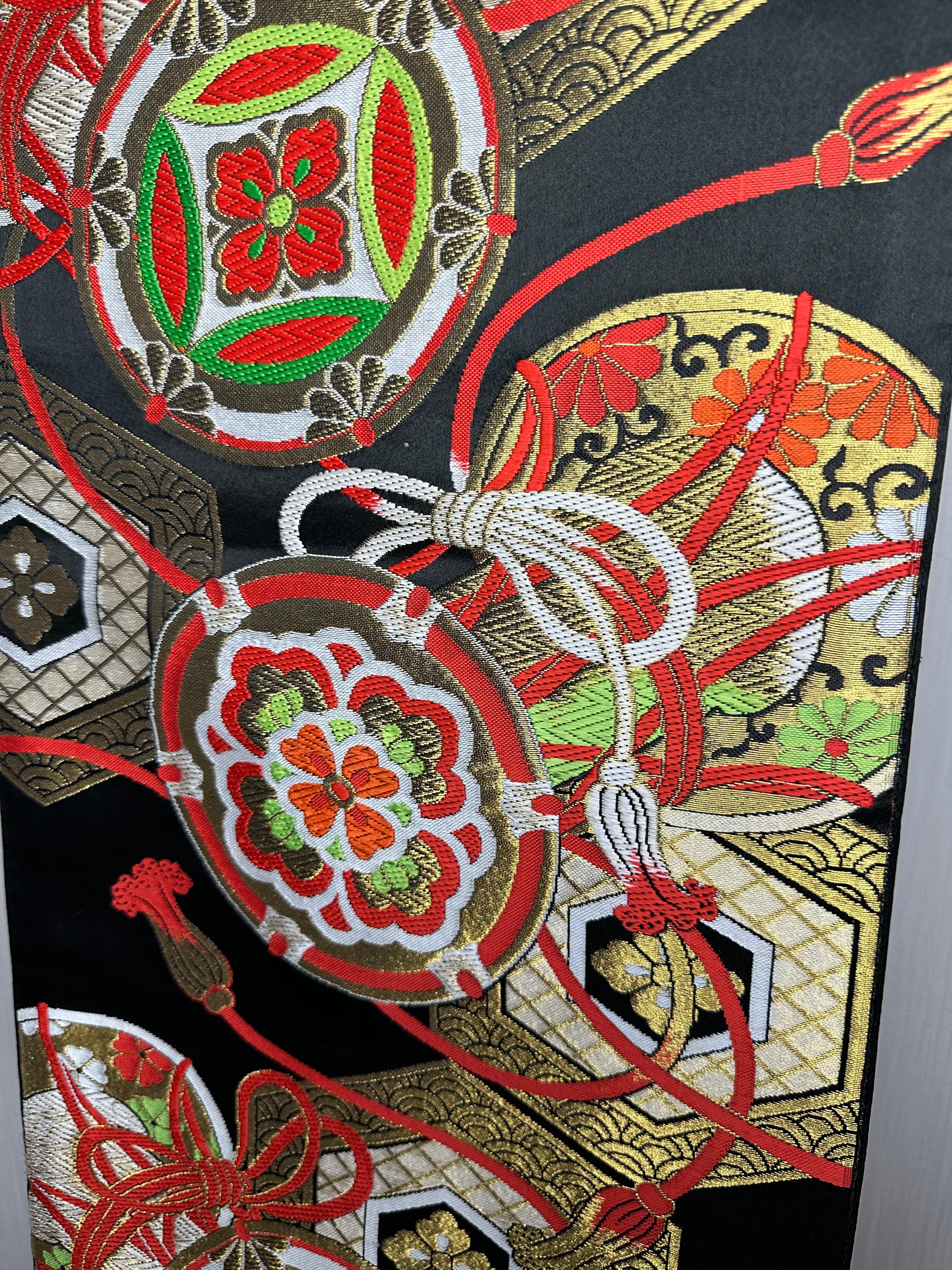 XXI secolo e contemporaneo Kimono Obi giapponese selezionato da Kimono-Couture (cintura per kimono, fusciacca per kimono) in vendita