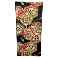 Used Japanese Kimono Obi selected by Kimono-Couture (Kimono belt, Kimono Sash)