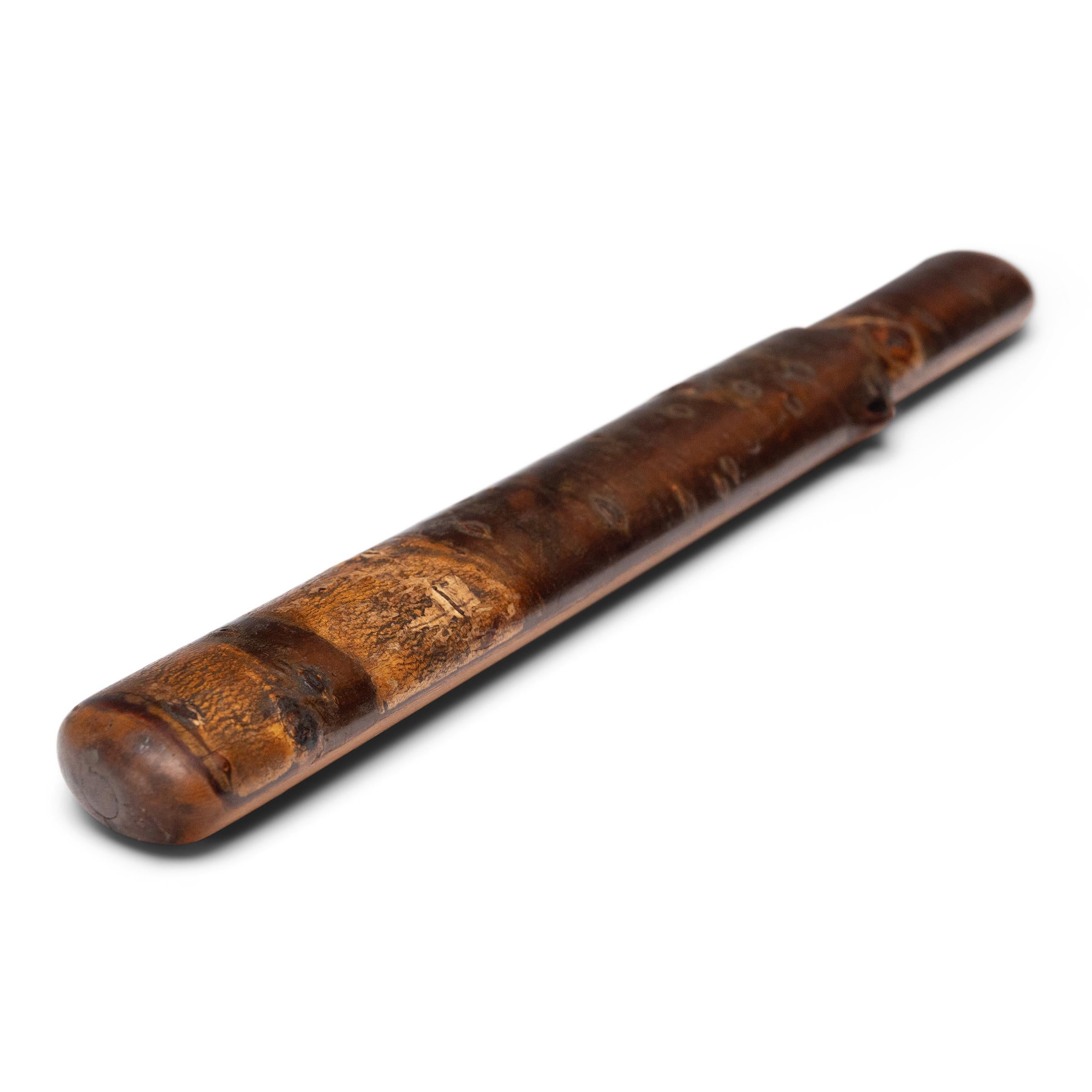 Japanese Kiseru Tobacco Pipe & Case, c. 1900 In Good Condition For Sale In Chicago, IL