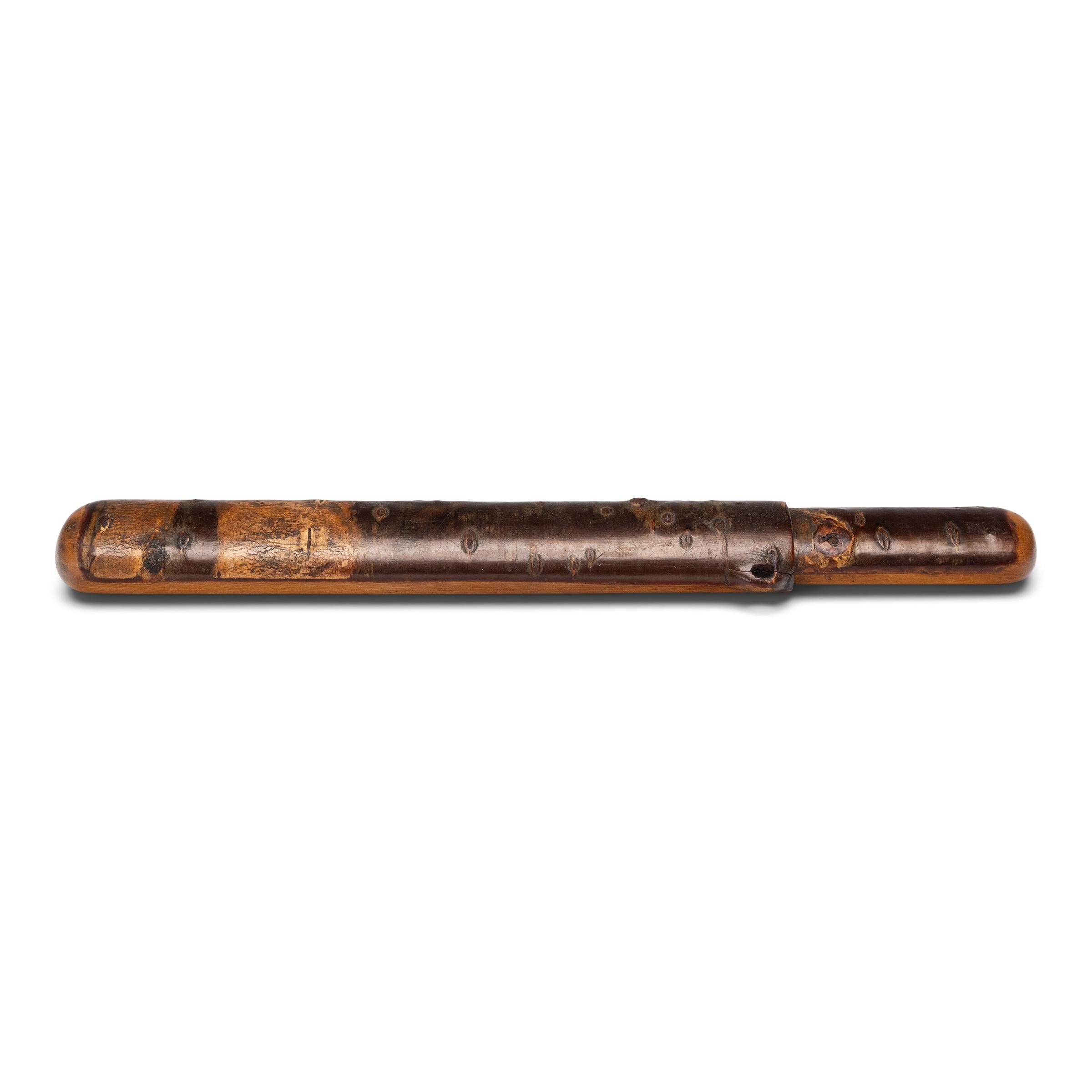 20th Century Japanese Kiseru Tobacco Pipe & Case, c. 1900 For Sale