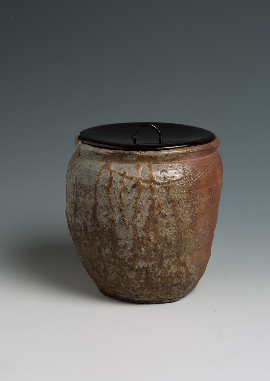 Japanese Ko-Bizen Water Jar ‘Mizusashi’ Named “Matsugane”, 16th Century 5