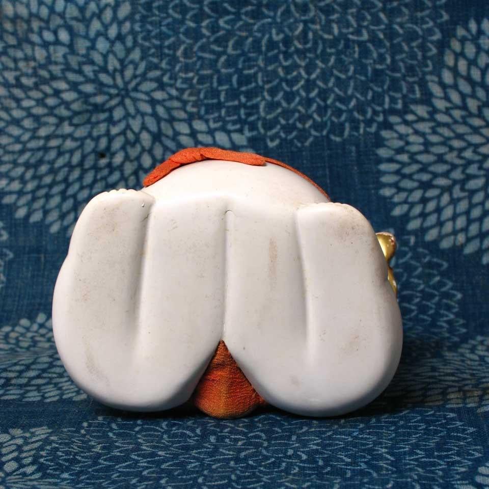 Early 19th Century Japanese Kofuku No Inori Gosho Ningyo, Edo Period For Sale