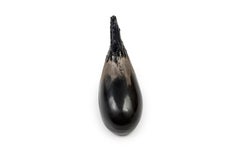 Japanese Kogo or inecens box in the form of a realistic eggplant
