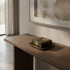 Scatola e piatto in stile Komai giapponese di Fujii Yoshitoyo