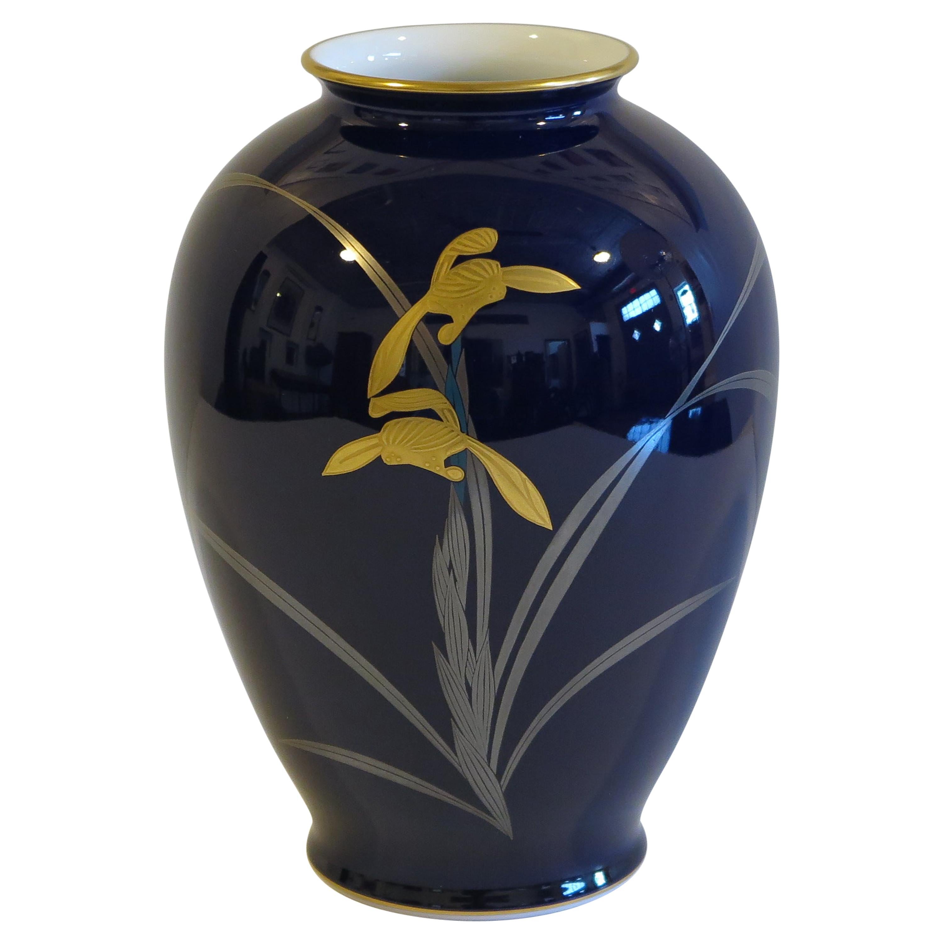 Japanese Koransha Porcelain Vase