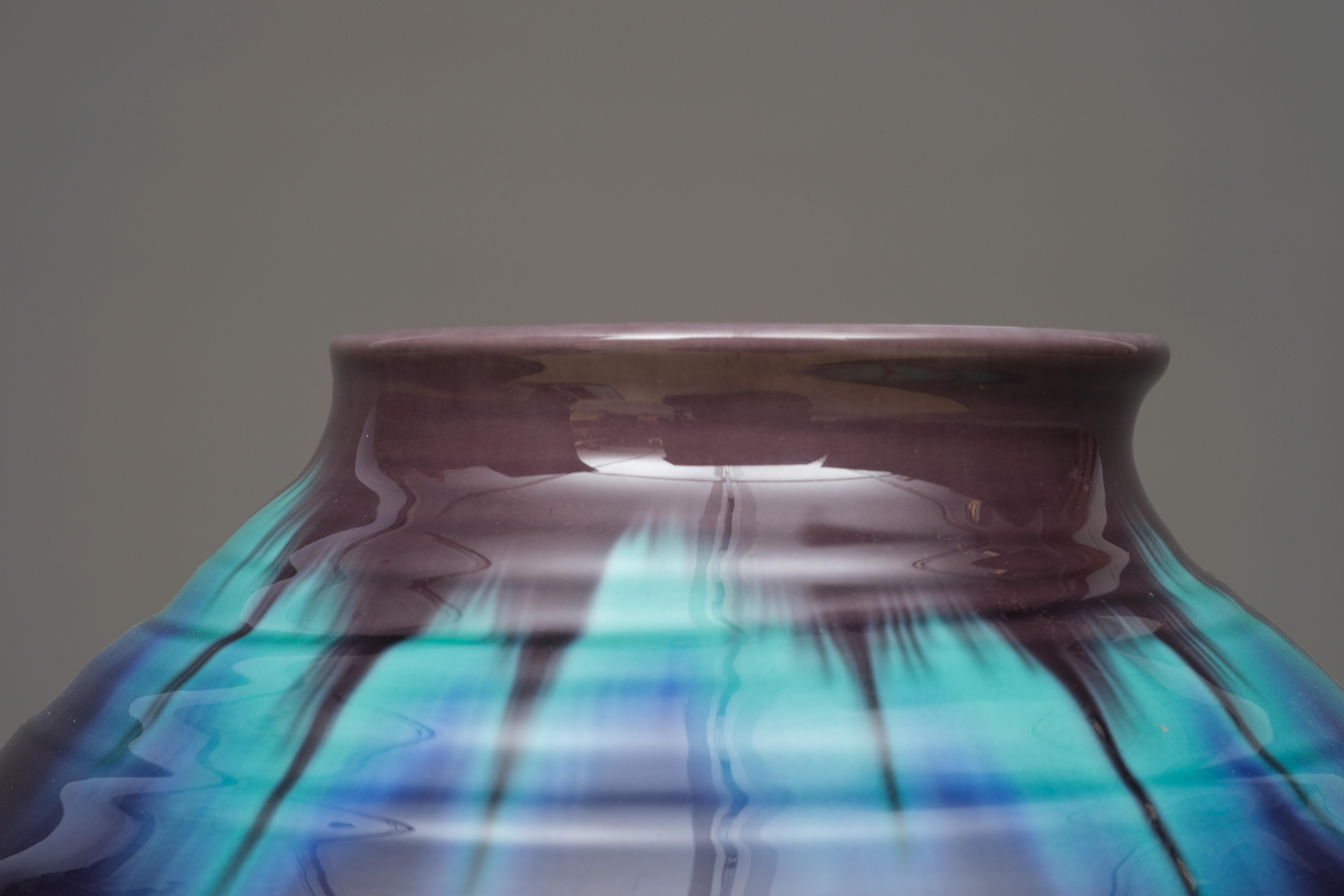 Japanese Kutani-Ware Porcelain Vase by the Famous Tokuda Yasokichi III 三代徳田八十吉 4