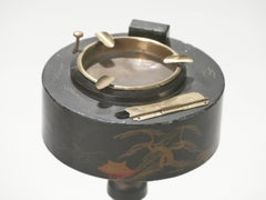 Japanese Lacquer Ashtray Stand, 1960s
