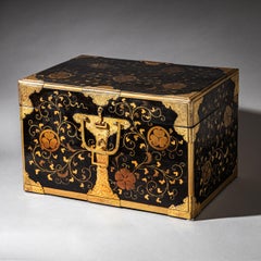 Japanese Lacquer Chest, Edo Period