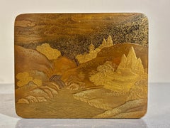 Japanese Lacquer Incense Accessories Box, Kobako, Edo Period, mid 19th c, Japan