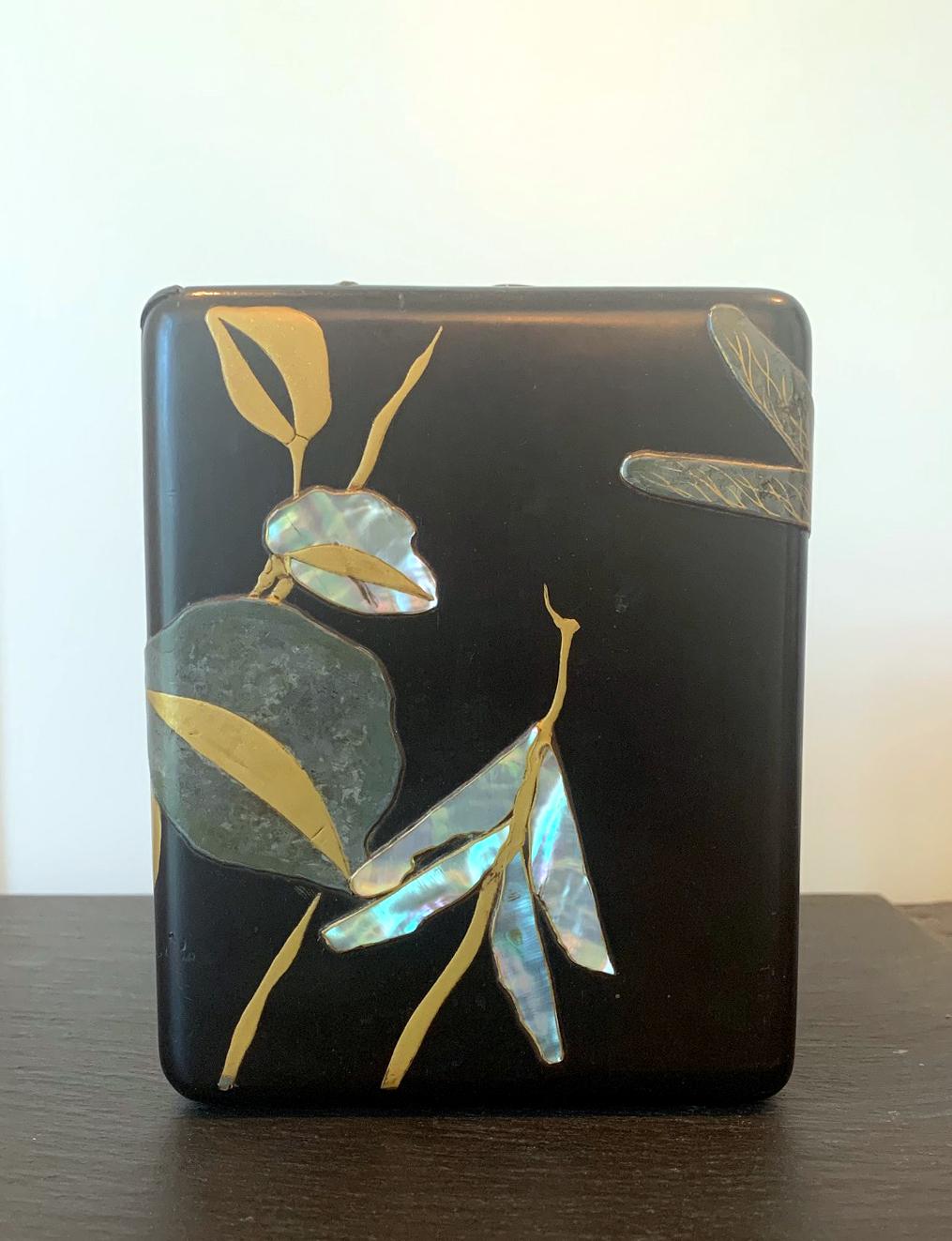 Japonisme Japanese Lacquer Jewelry Box Rinpa School Meiji Period