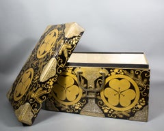 Japanese Lacquer Kimono Box